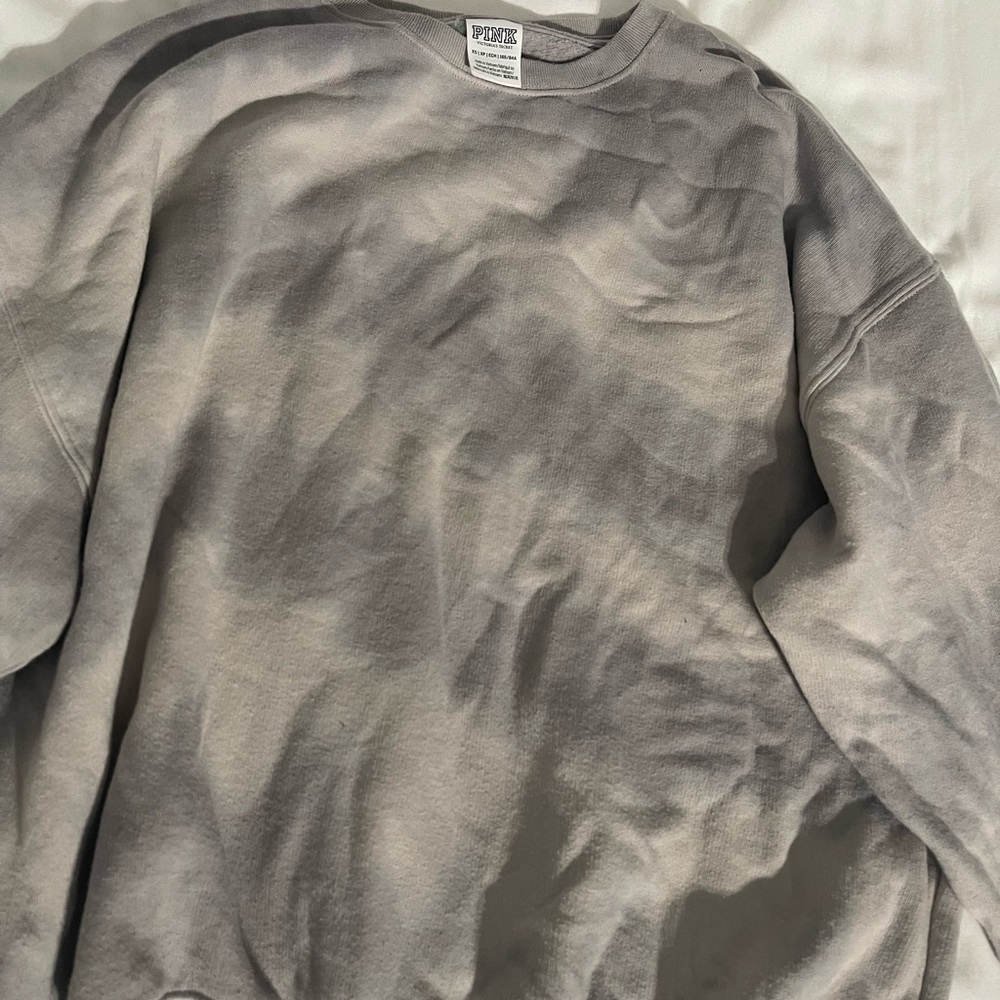 Pink grey tie dye long sleeve
